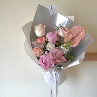 Silvery Peony 